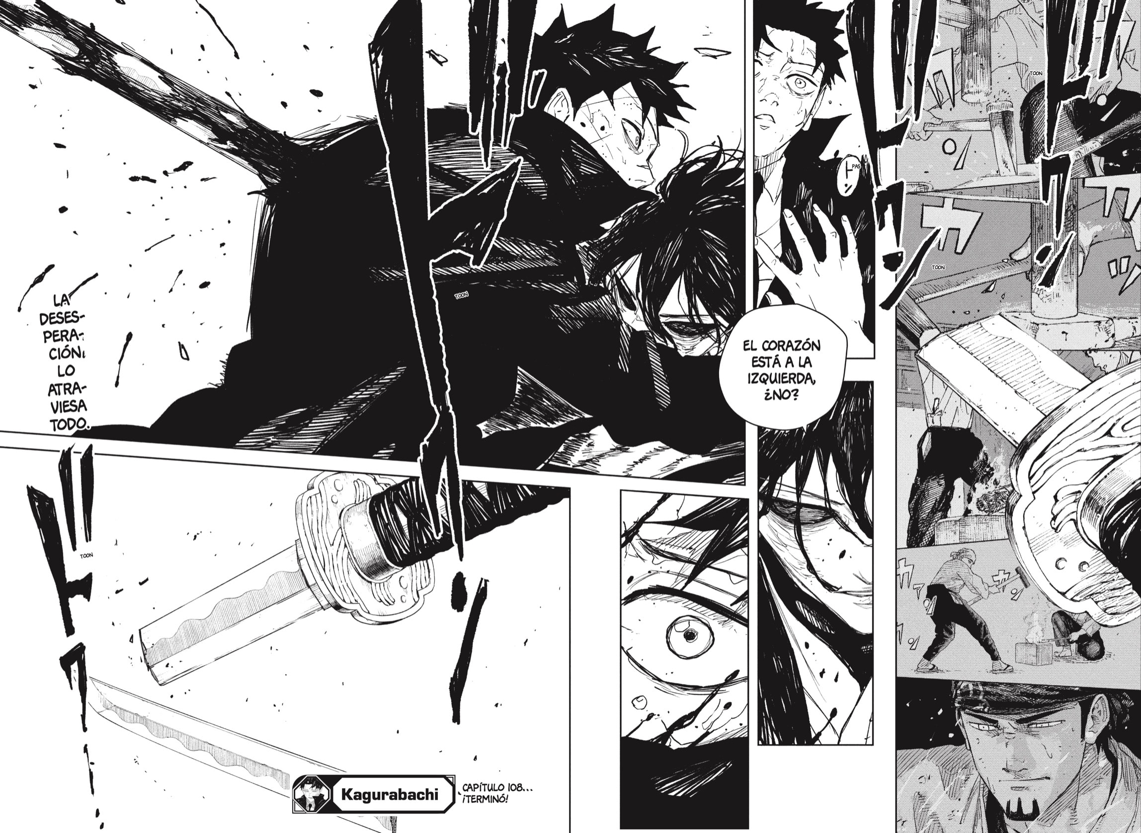 Kagurabachi capítulo 108 página 14