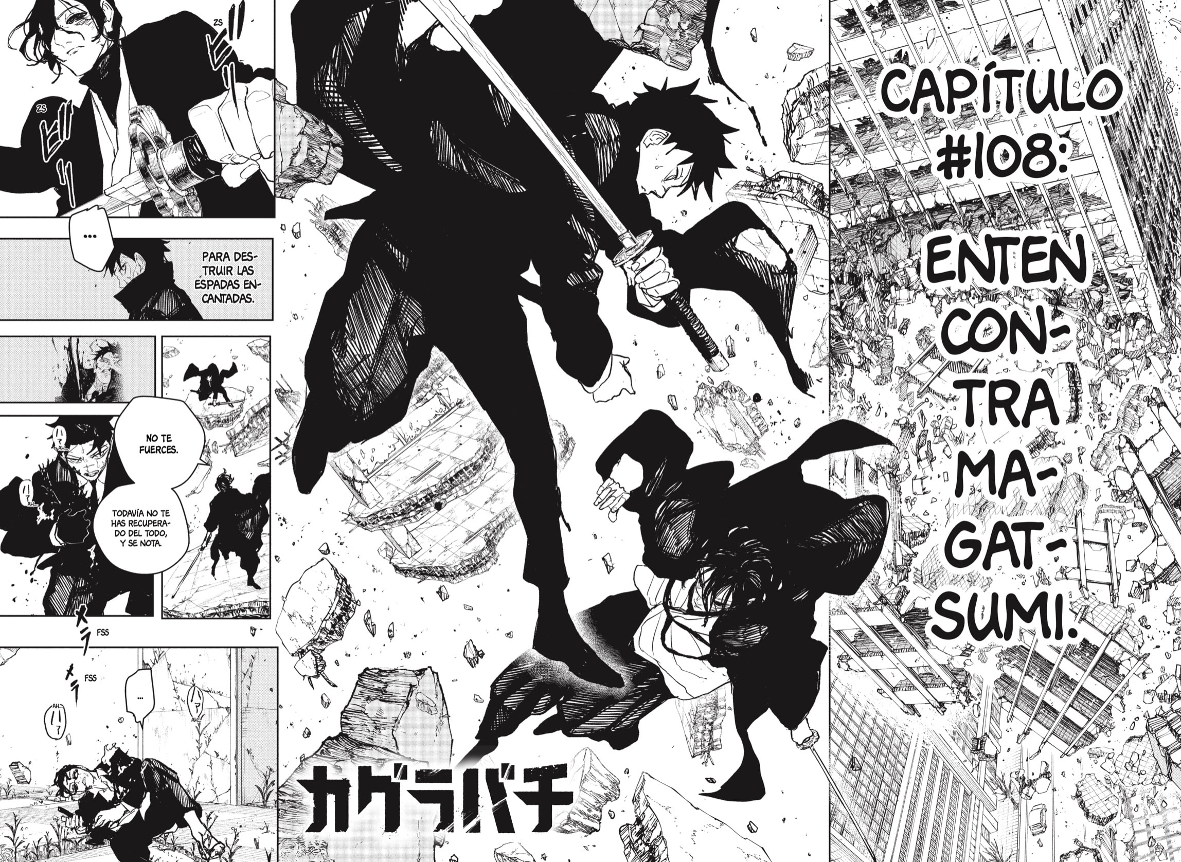 Kagurabachi capítulo 108 página 2