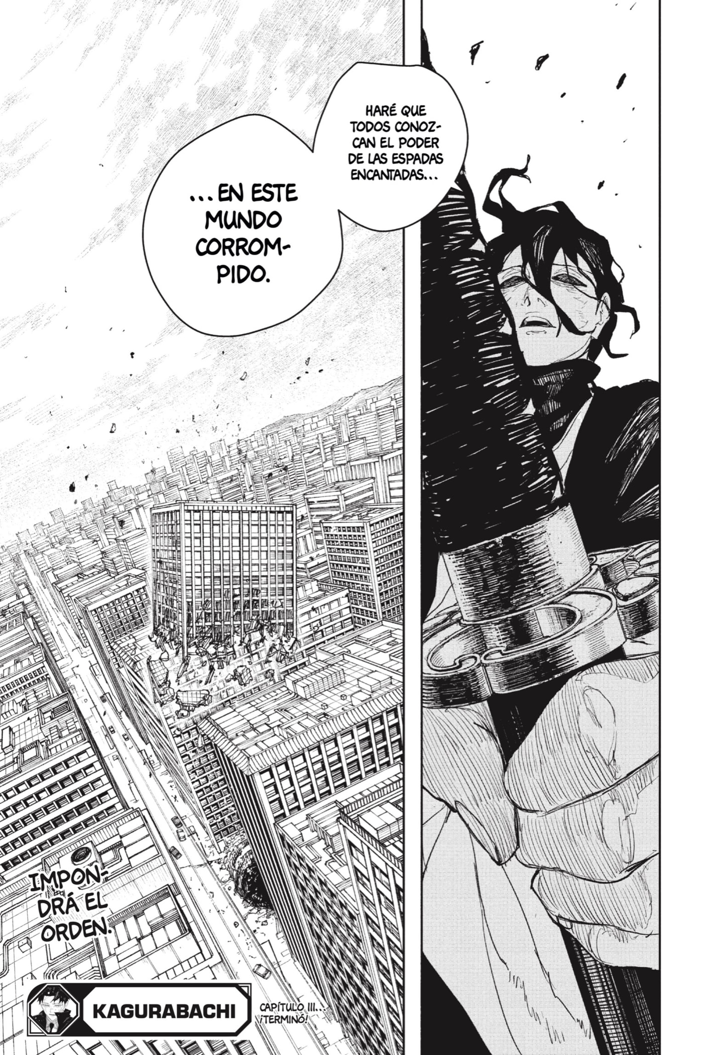 Kagurabachi capítulo 111 página 17