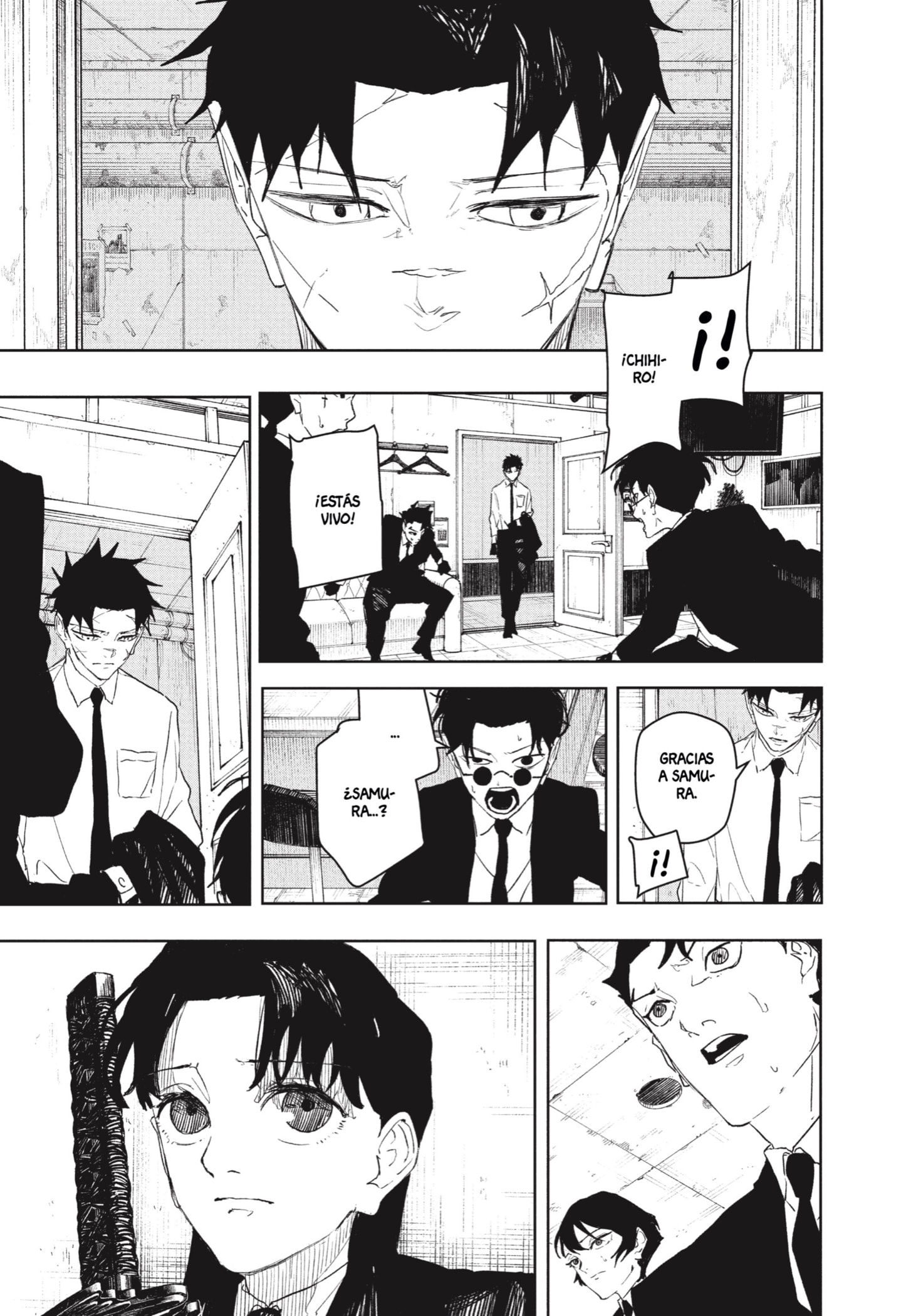 Kagurabachi capítulo 112 página 4