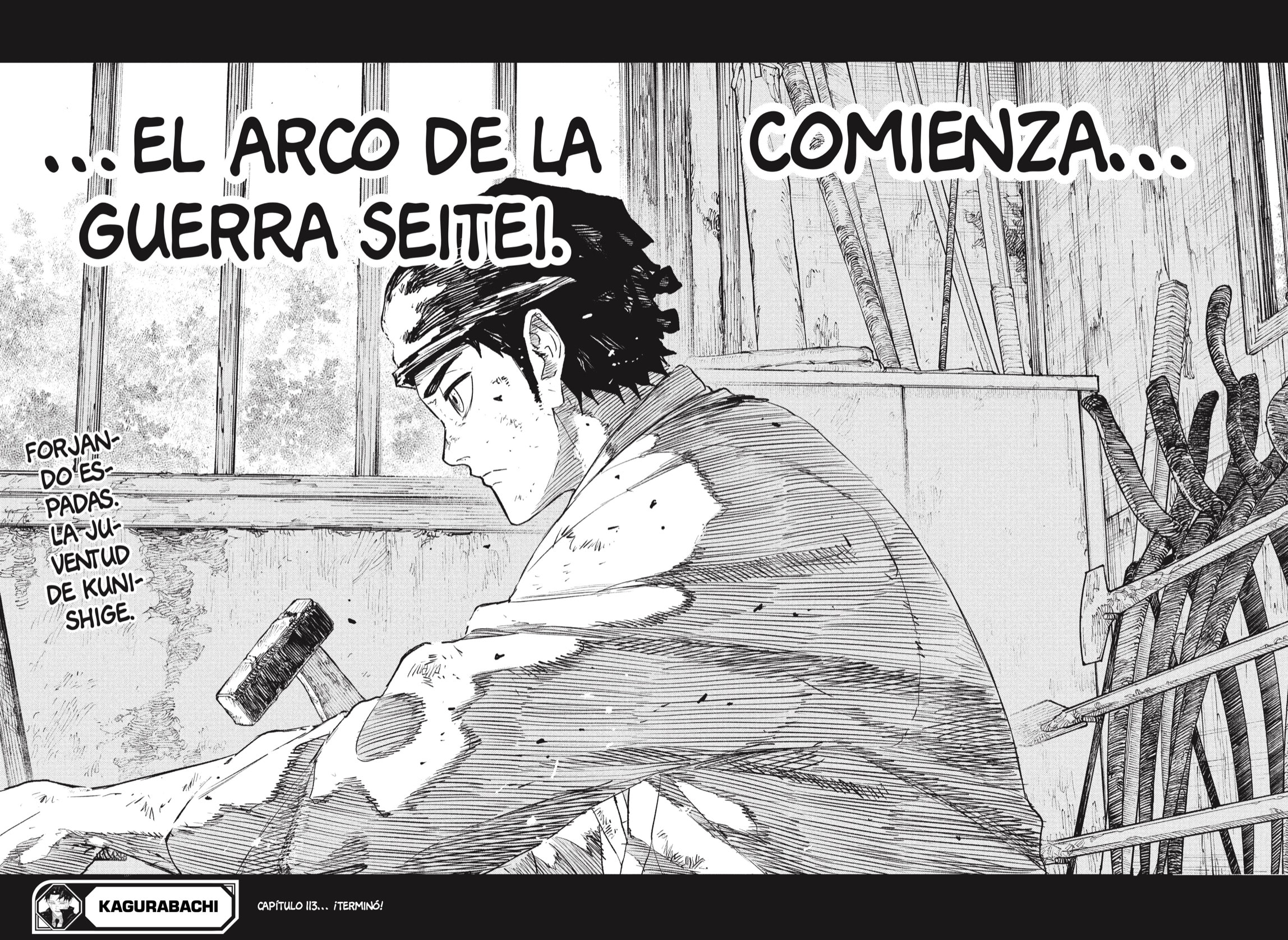 Kagurabachi capítulo 113 página 17