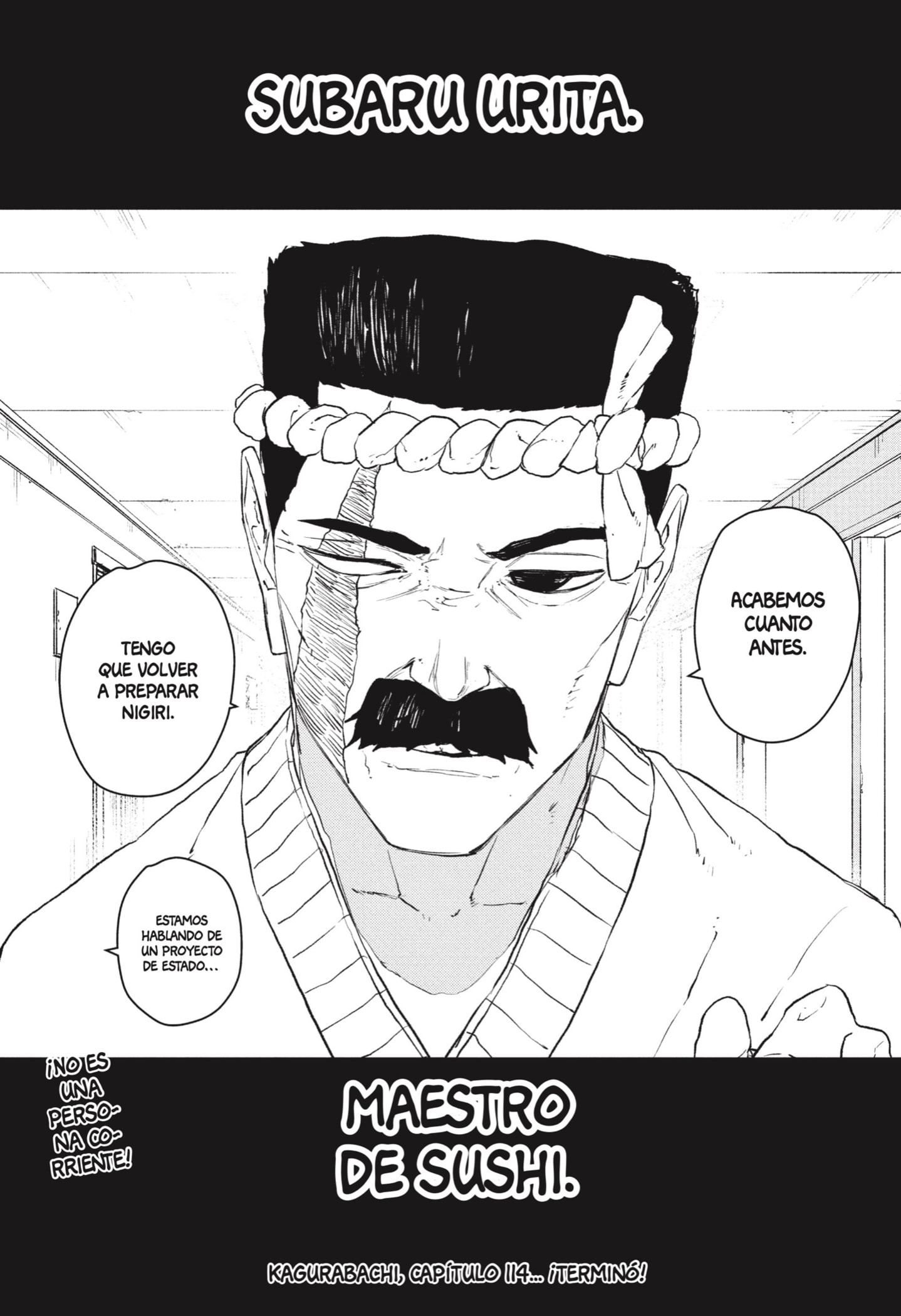 Kagurabachi capítulo 114 página 19