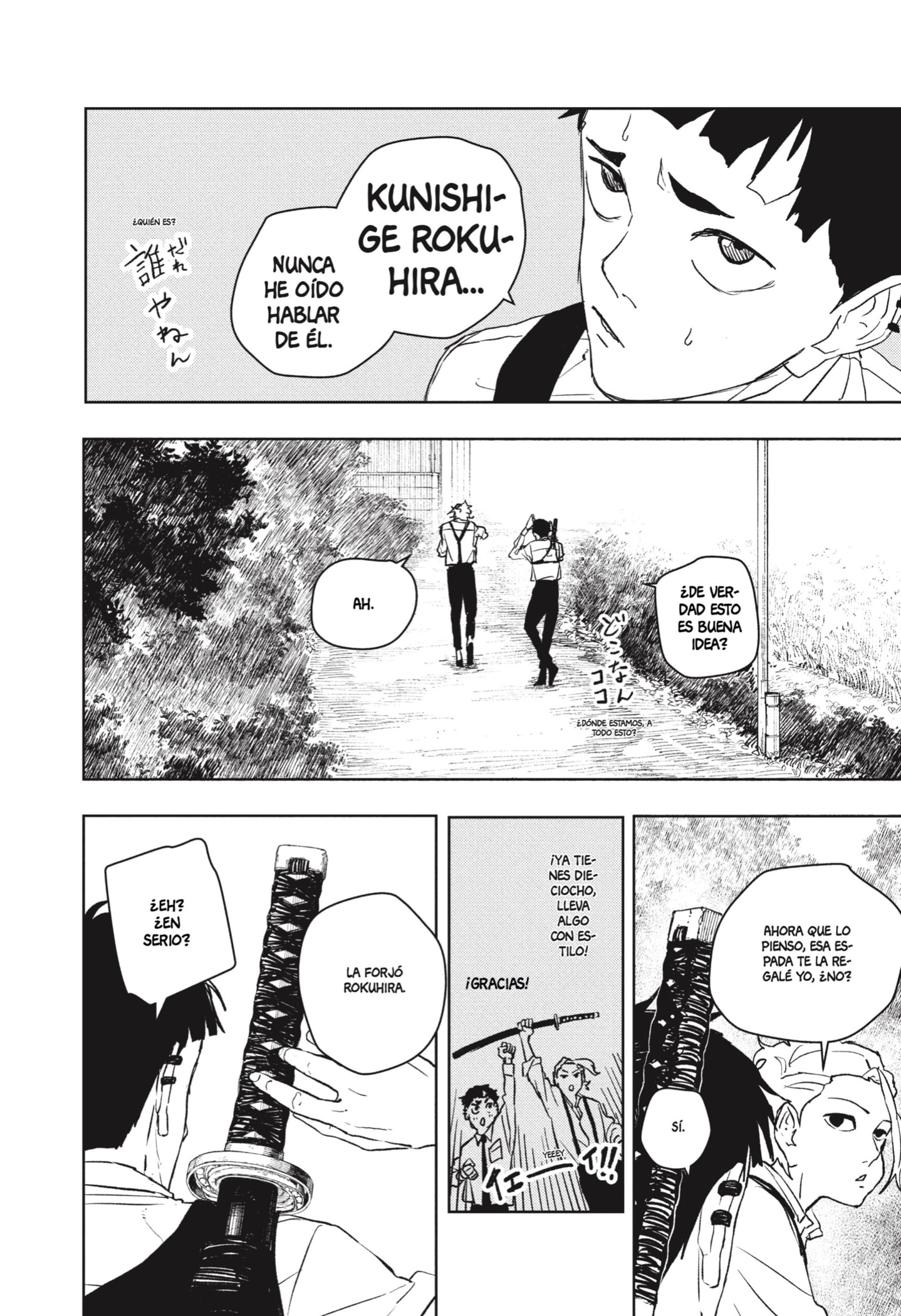 Kagurabachi capítulo 114 página 4