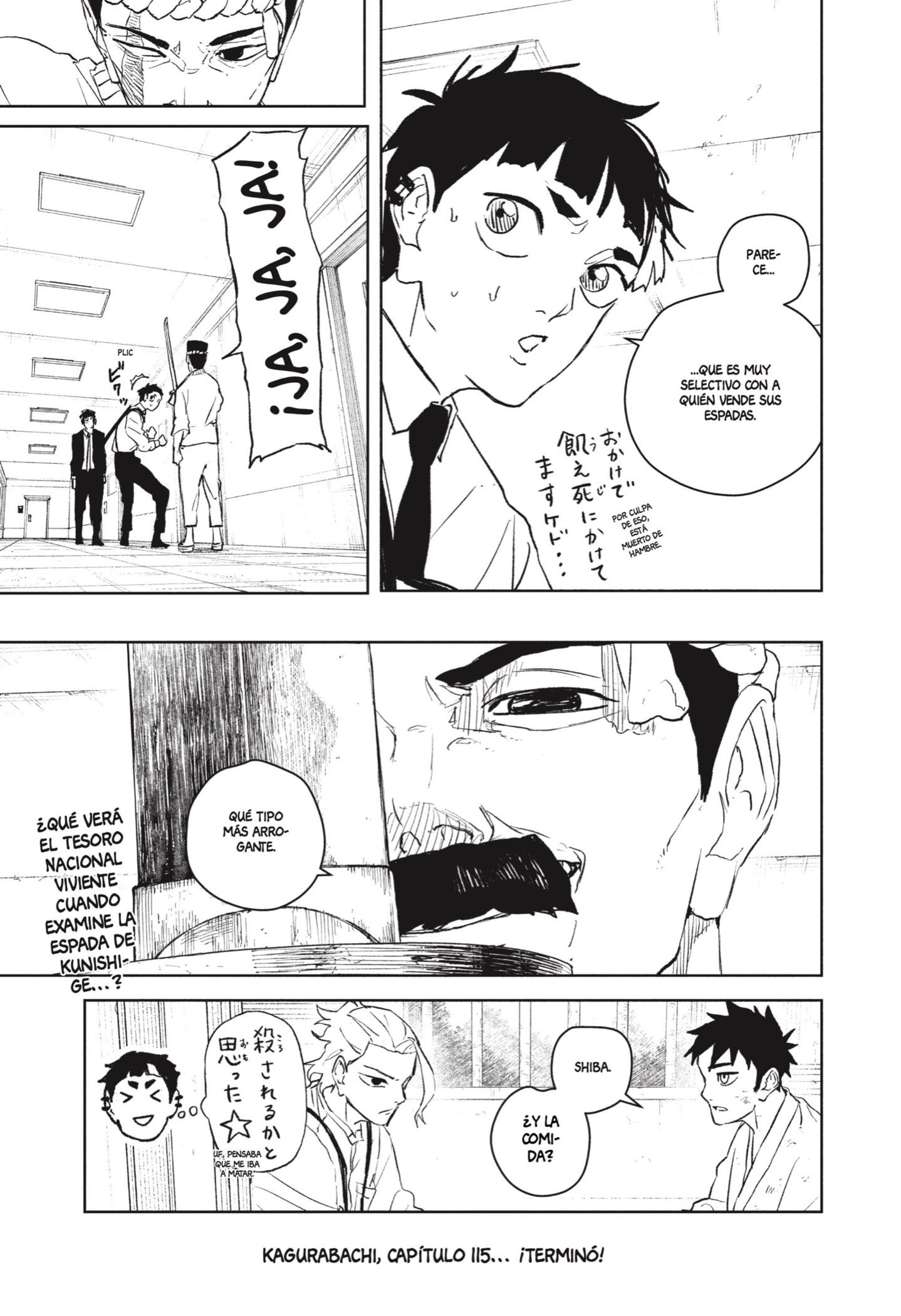 Kagurabachi capítulo 115 página 19