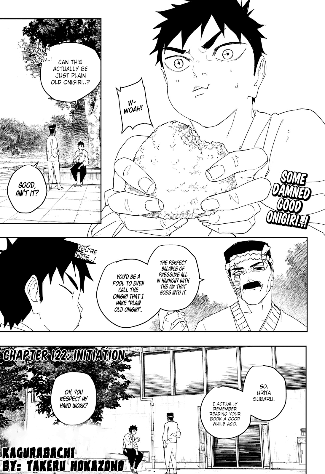 Kagurabachi capítulo 122 página 1