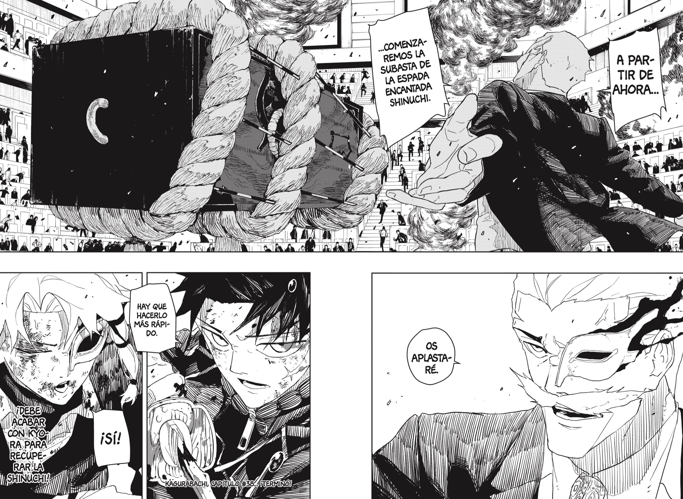 Kagurabachi capítulo 38 página 20