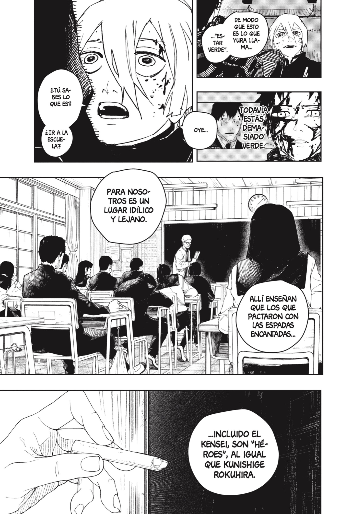 Kagurabachi capítulo 57 página 9