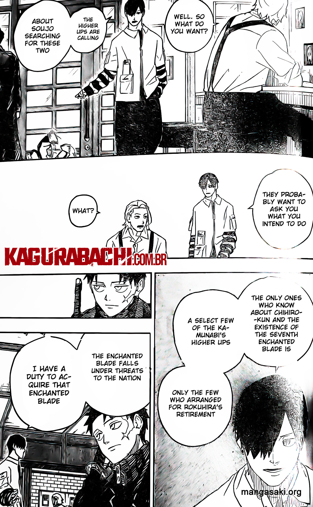 Kagurabachi capítulo 7 página 10