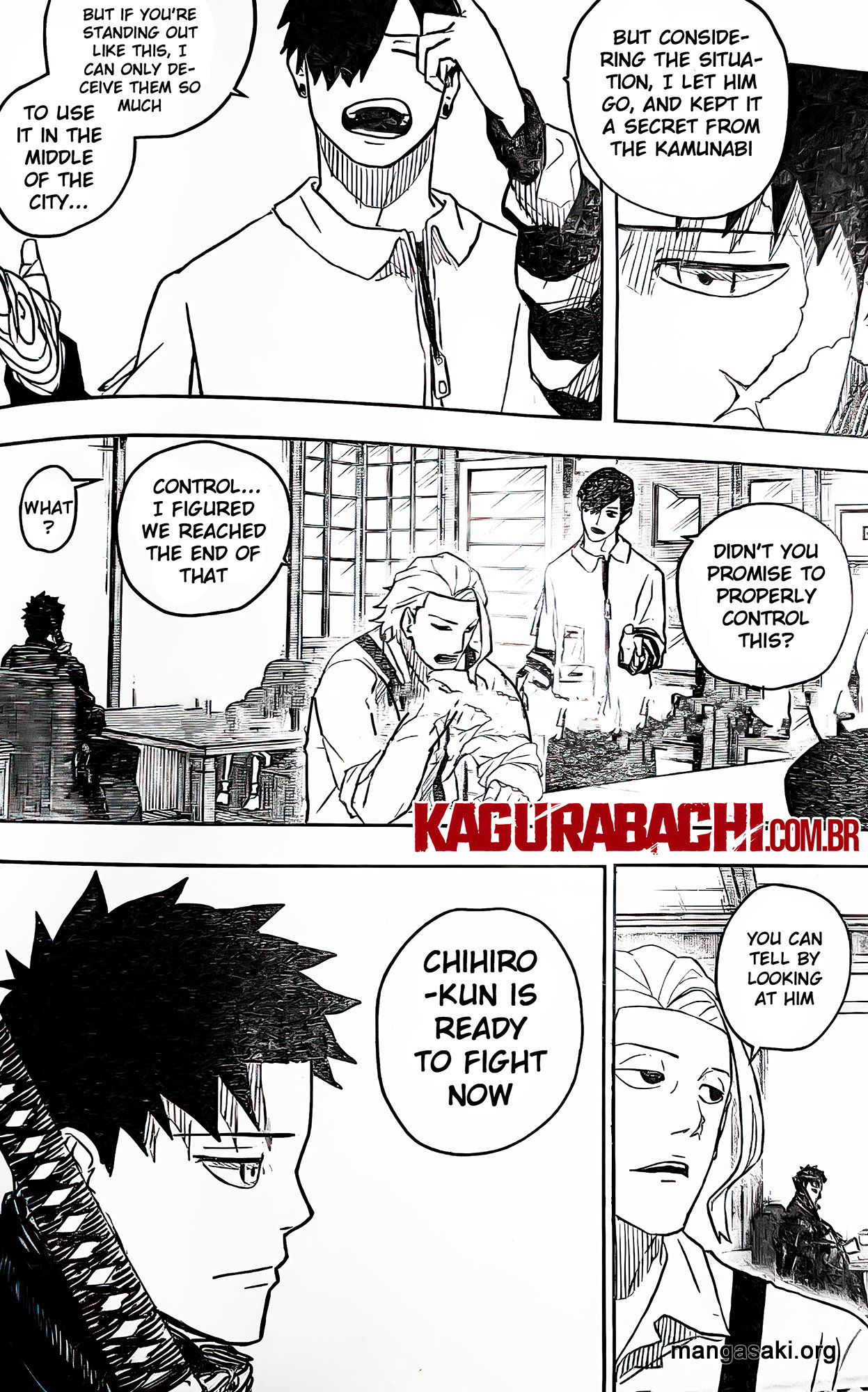 Kagurabachi capítulo 7 página 11