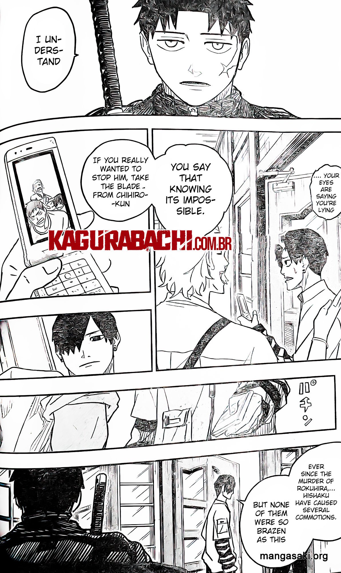 Kagurabachi capítulo 7 página 17