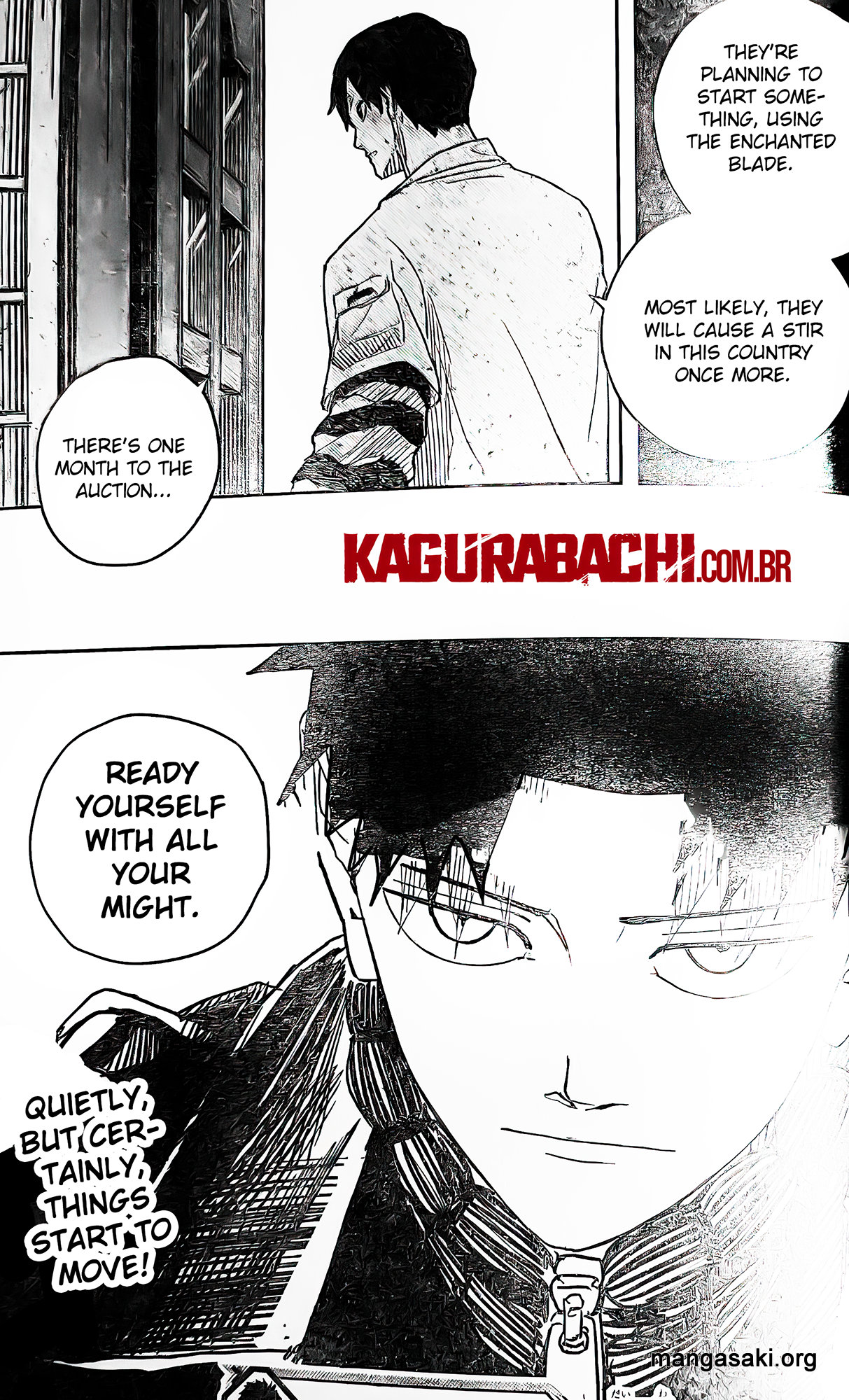 Kagurabachi capítulo 7 página 18