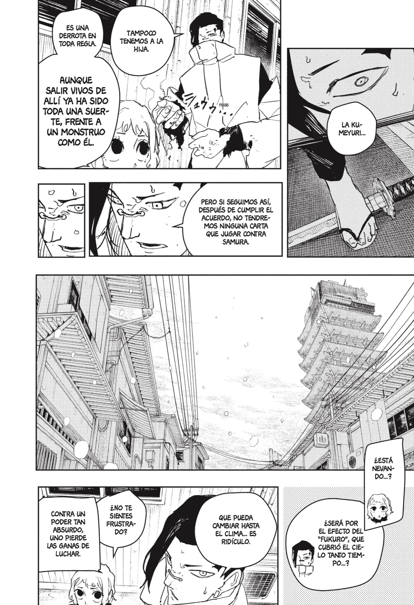 Kagurabachi capítulo 78 página 8