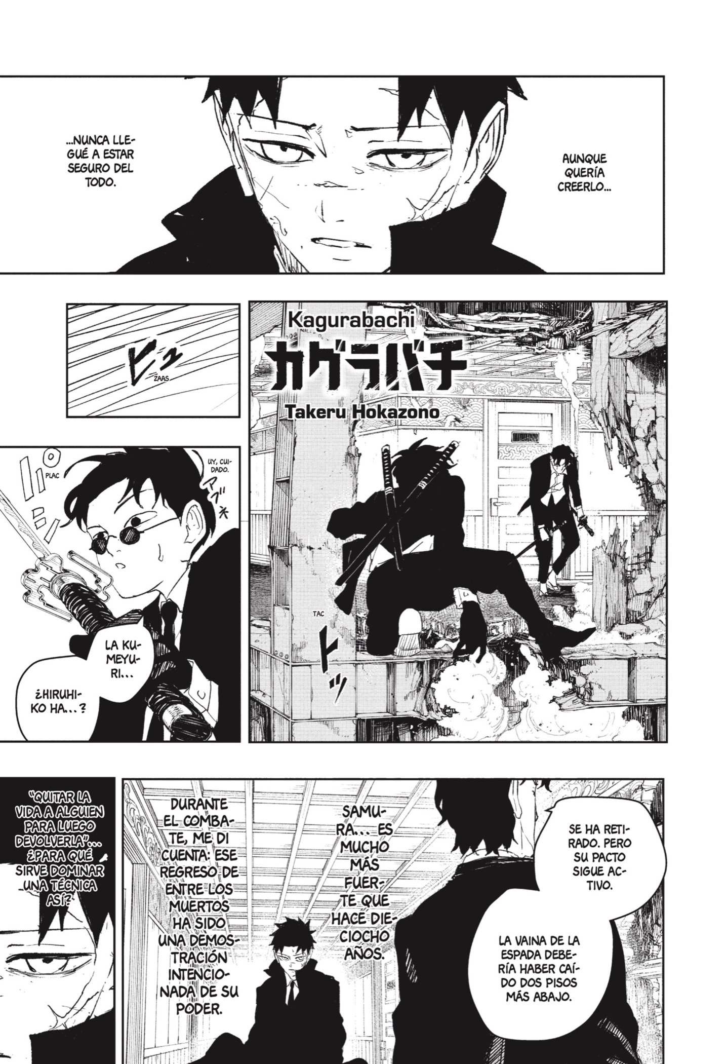 Kagurabachi capítulo 82 página 1