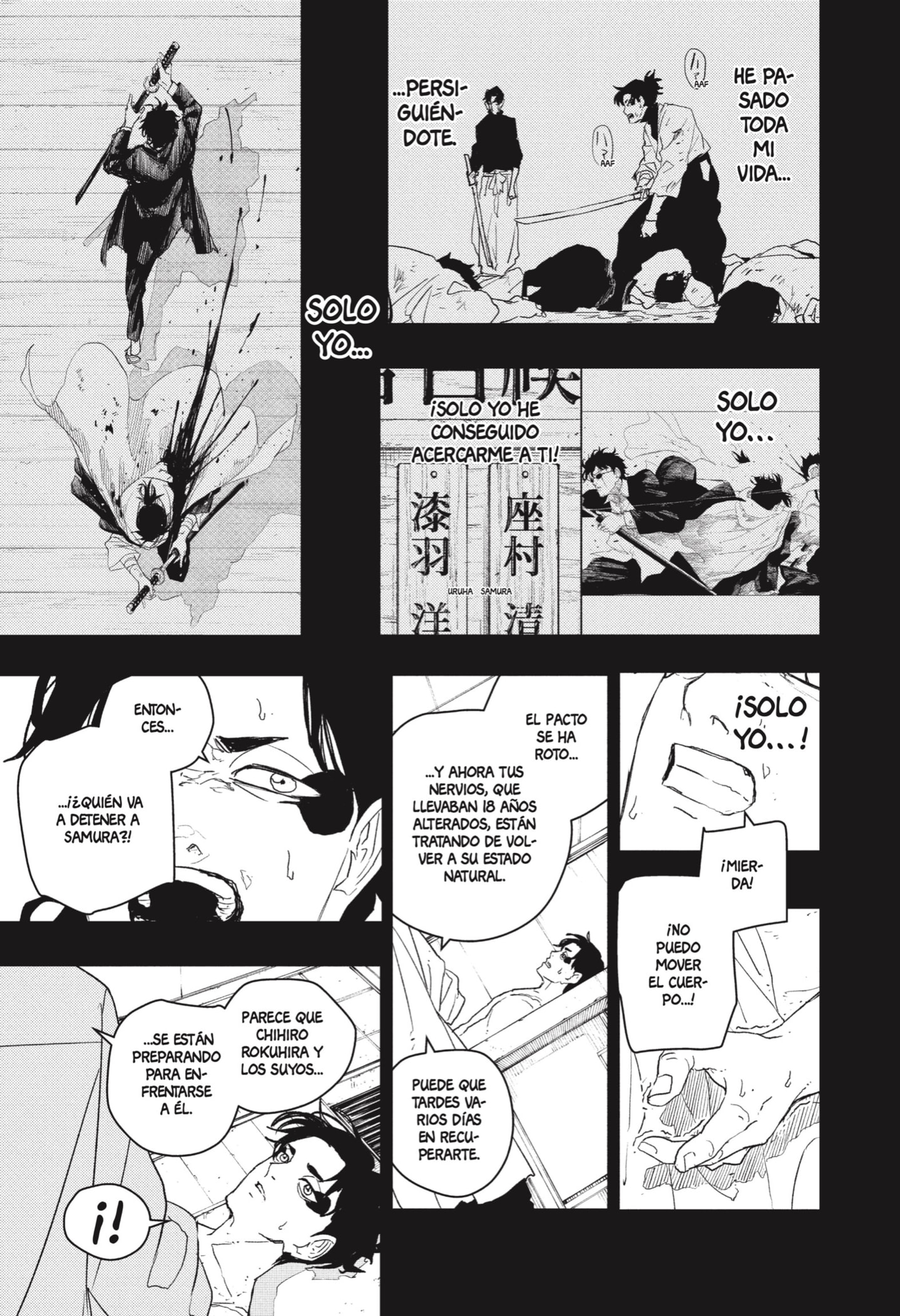 Kagurabachi capítulo 82 página 9