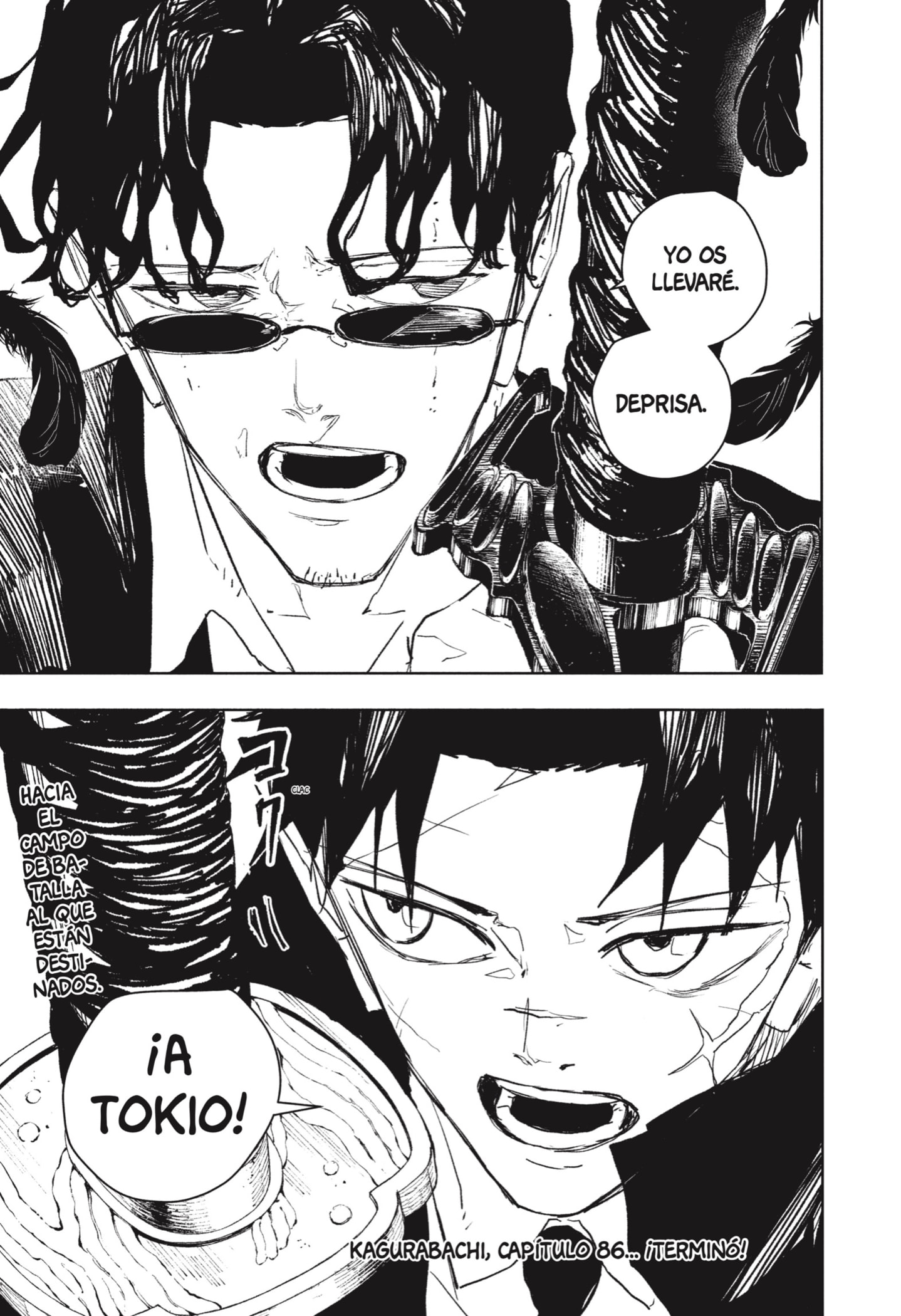 Kagurabachi capítulo 86 página 18