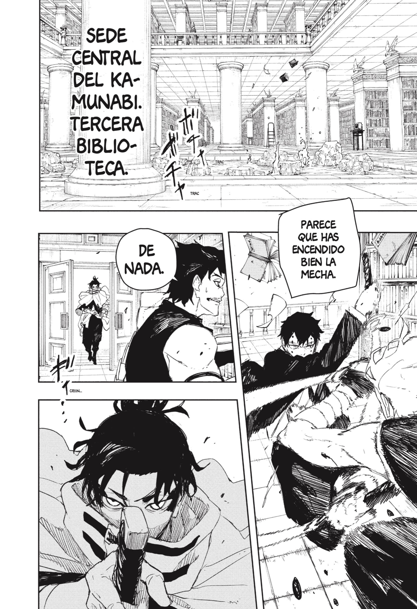 Kagurabachi capítulo 92 página 8