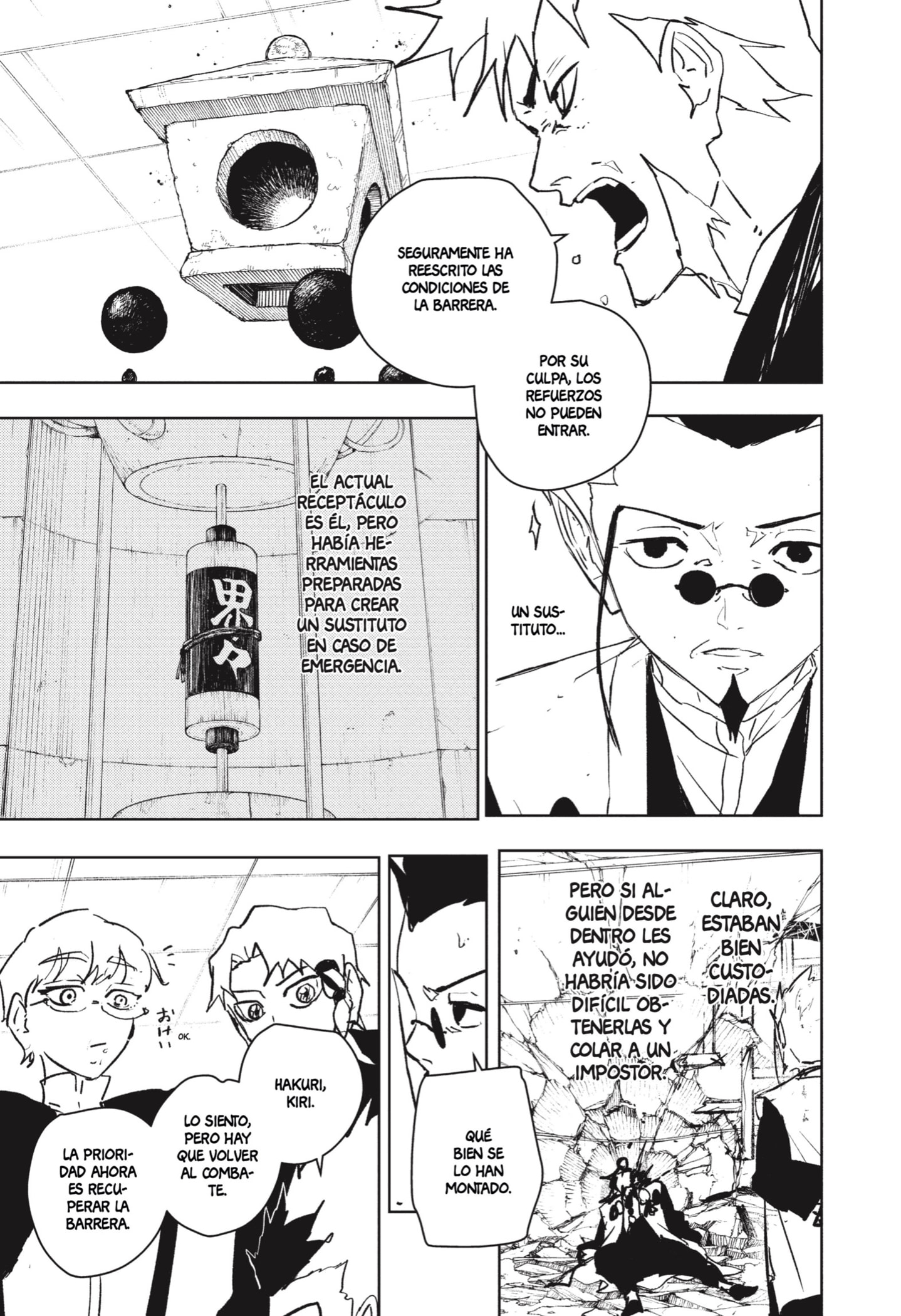 Kagurabachi capítulo 97 página 9