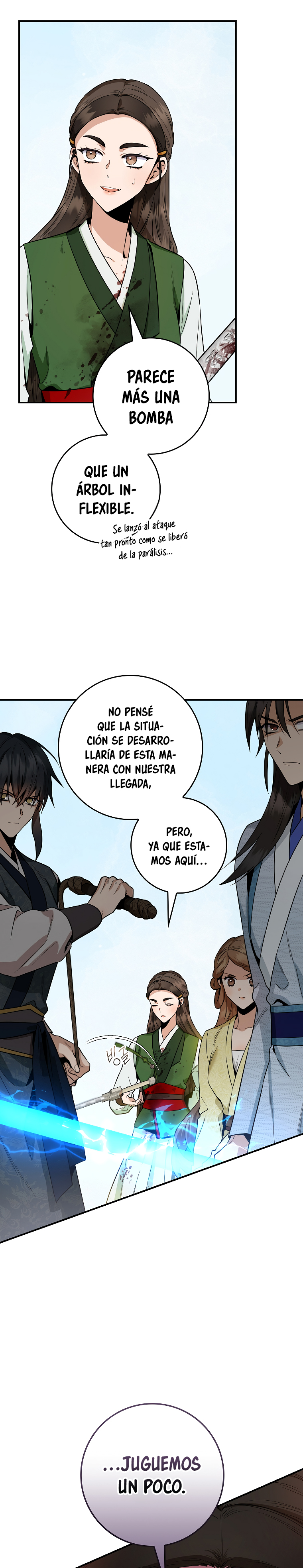 ¡Soy una villana de artes marciales pero soy la más fuerte! capítulo 104 página 18