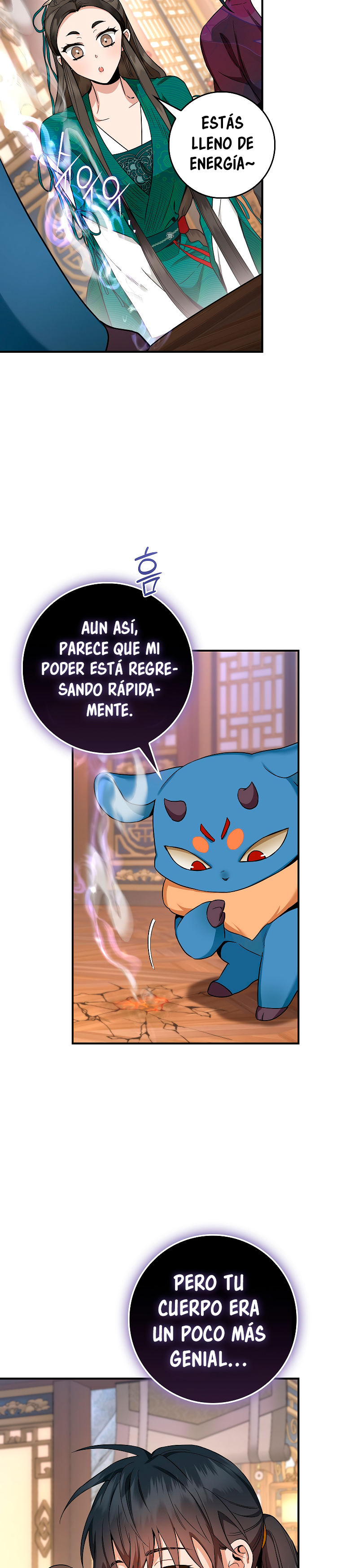 ¡Soy una villana de artes marciales pero soy la más fuerte! capítulo 112 página 26