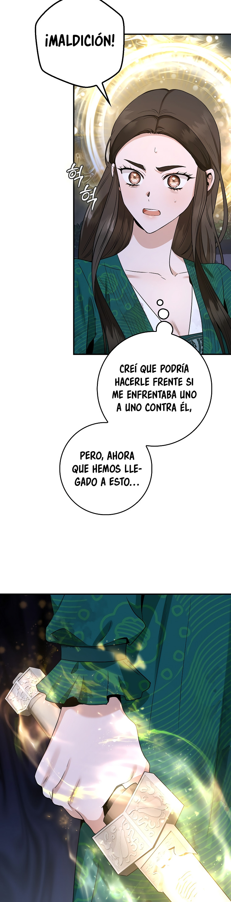 ¡Soy una villana de artes marciales pero soy la más fuerte! capítulo 128 página 29