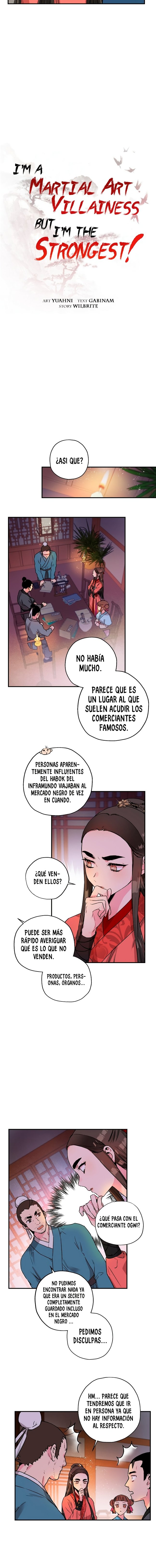 ¡Soy una villana de artes marciales pero soy la más fuerte! capítulo 16 página 6