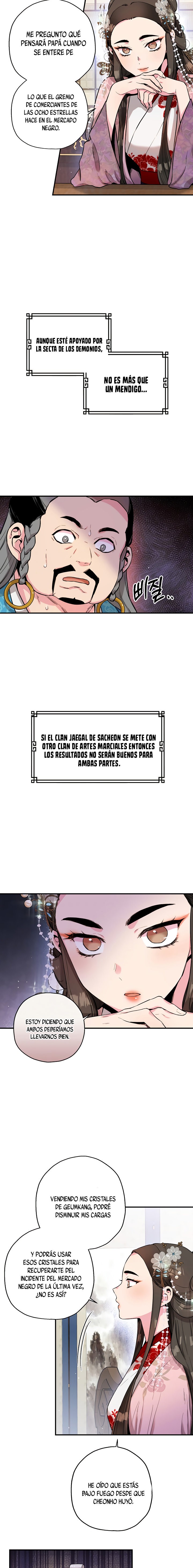 ¡Soy una villana de artes marciales pero soy la más fuerte! capítulo 35 página 4