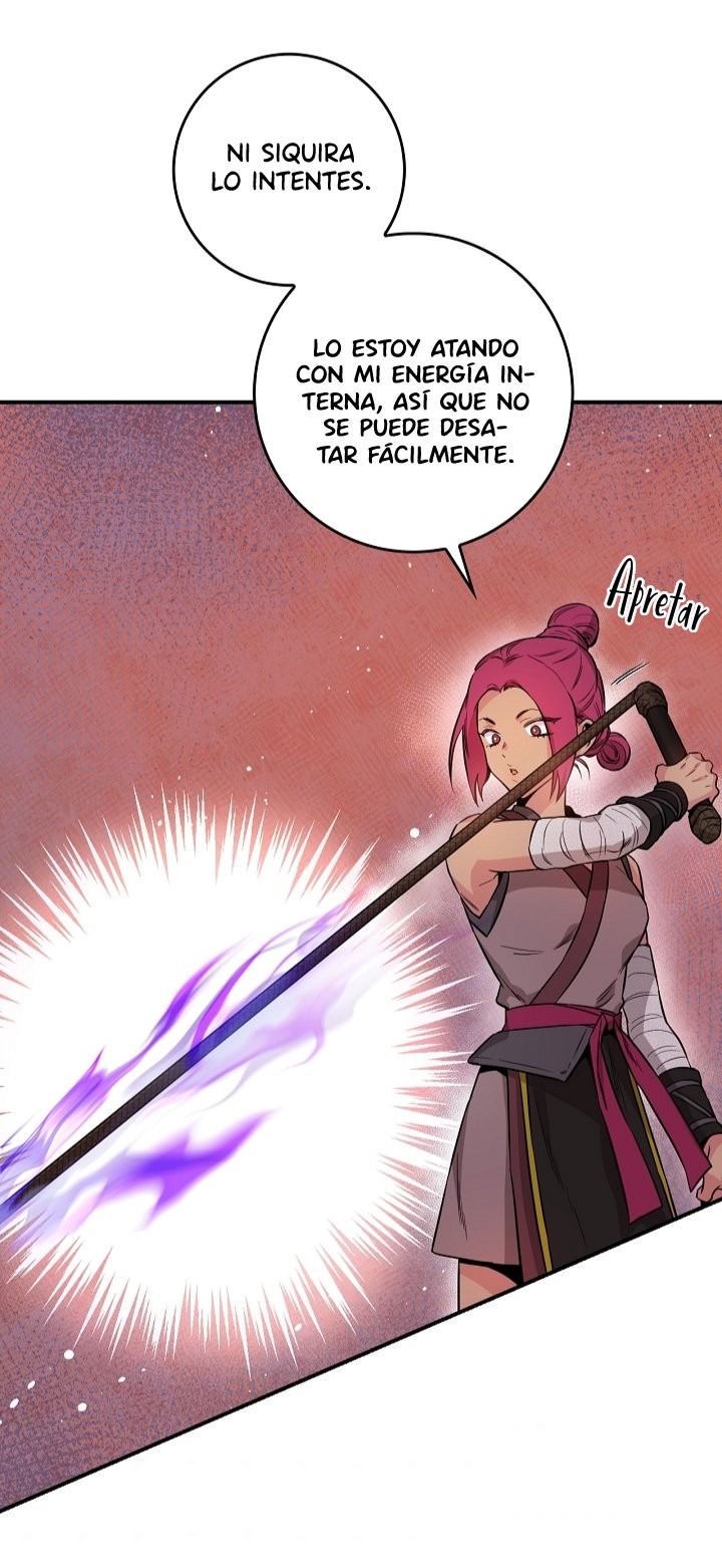 ¡Soy una villana de artes marciales pero soy la más fuerte! capítulo 55 página 9