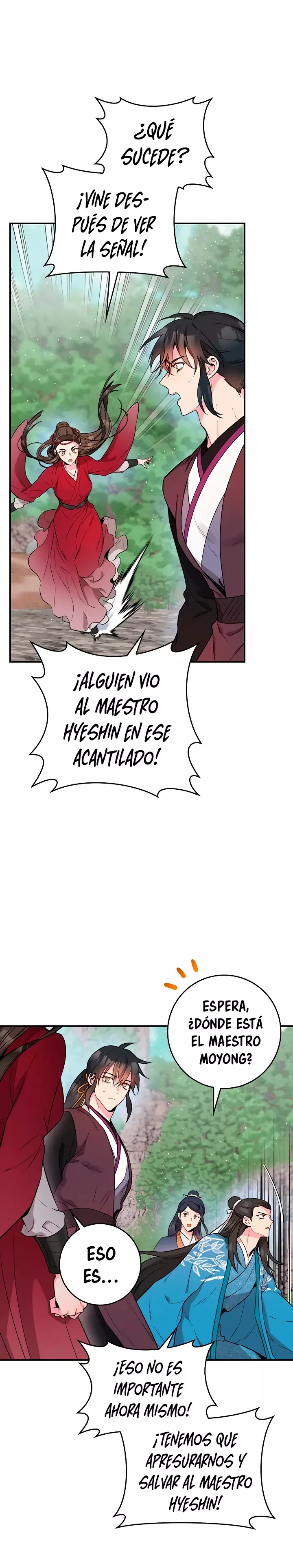 ¡Soy una villana de artes marciales pero soy la más fuerte! capítulo 81 página 36