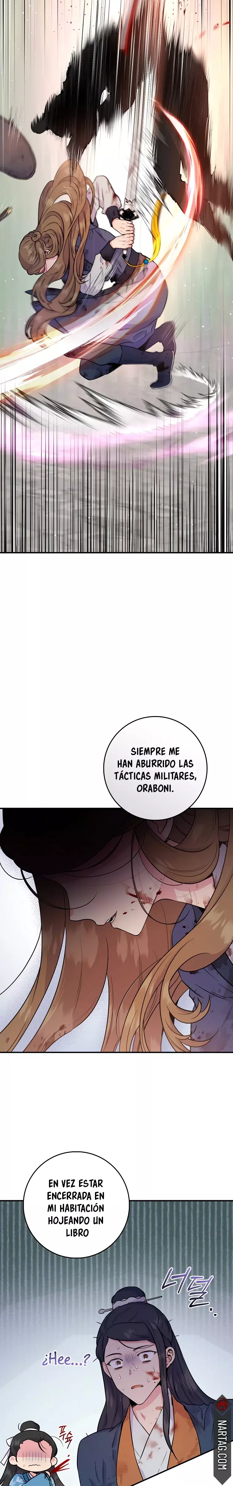 ¡Soy una villana de artes marciales pero soy la más fuerte! capítulo 83 página 10