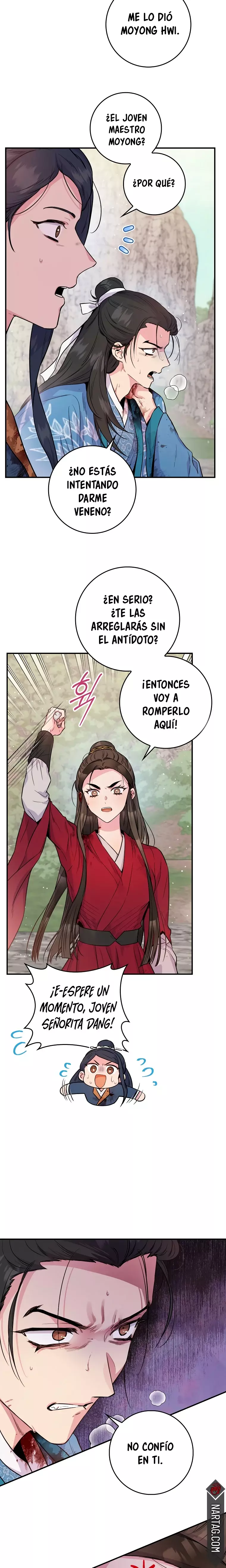 ¡Soy una villana de artes marciales pero soy la más fuerte! capítulo 83 página 28