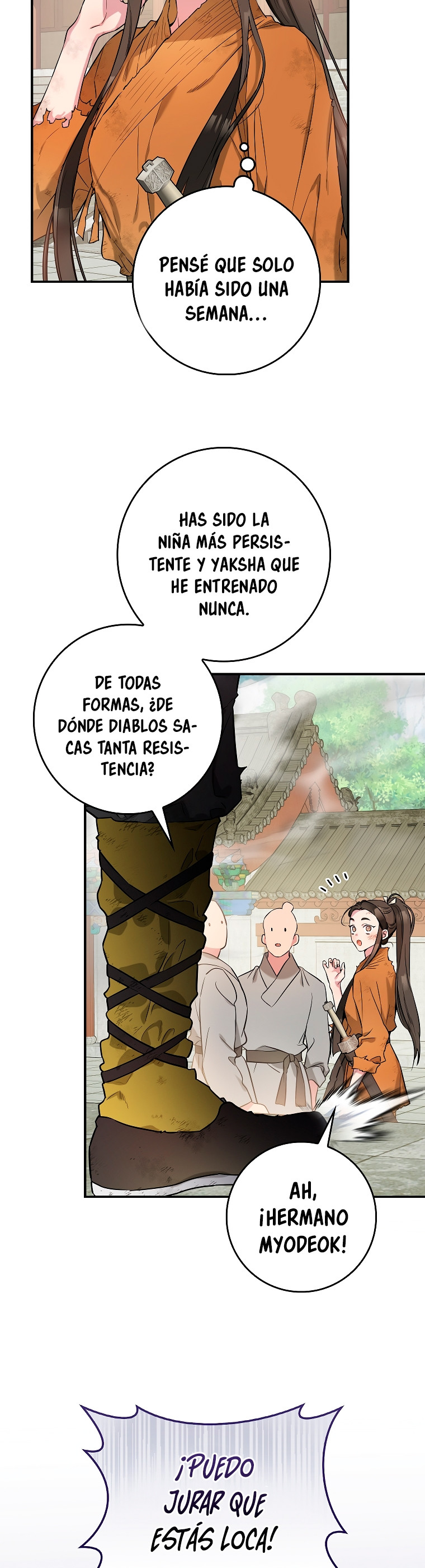 ¡Soy una villana de artes marciales pero soy la más fuerte! capítulo 87 página 15