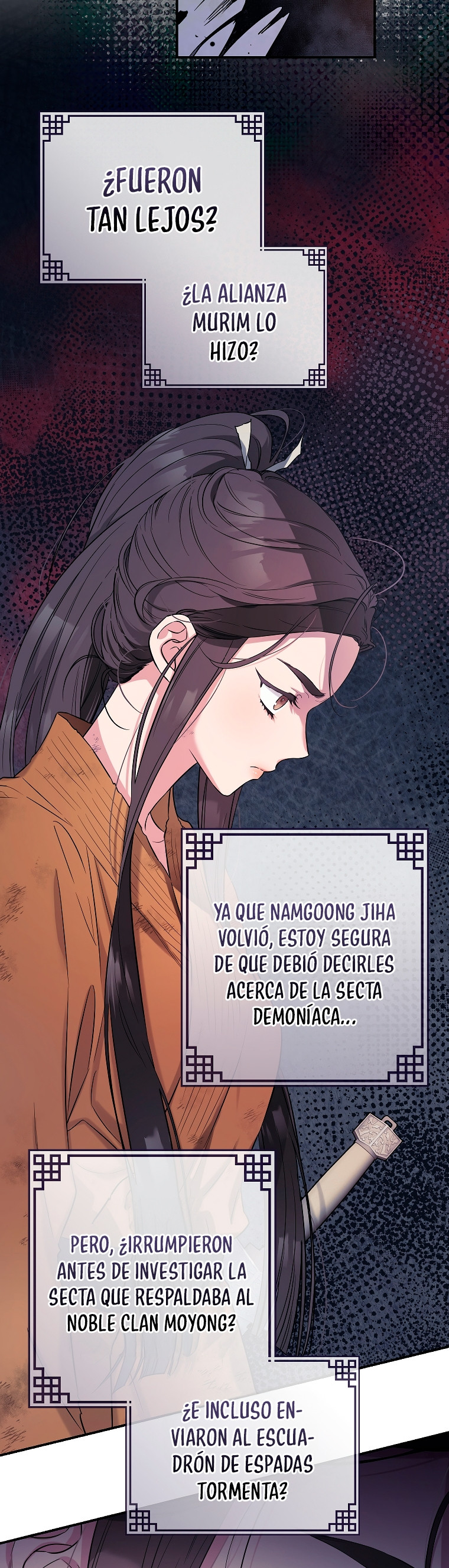 ¡Soy una villana de artes marciales pero soy la más fuerte! capítulo 87 página 24