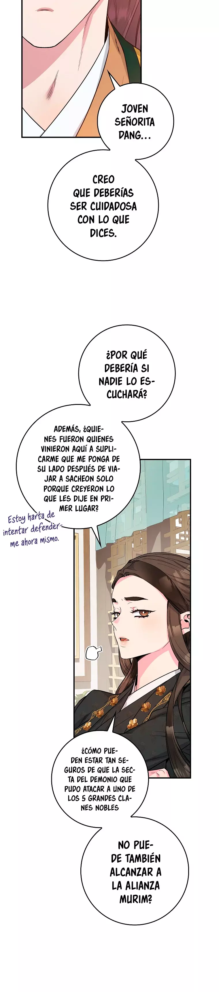 ¡Soy una villana de artes marciales pero soy la más fuerte! capítulo 88 página 30