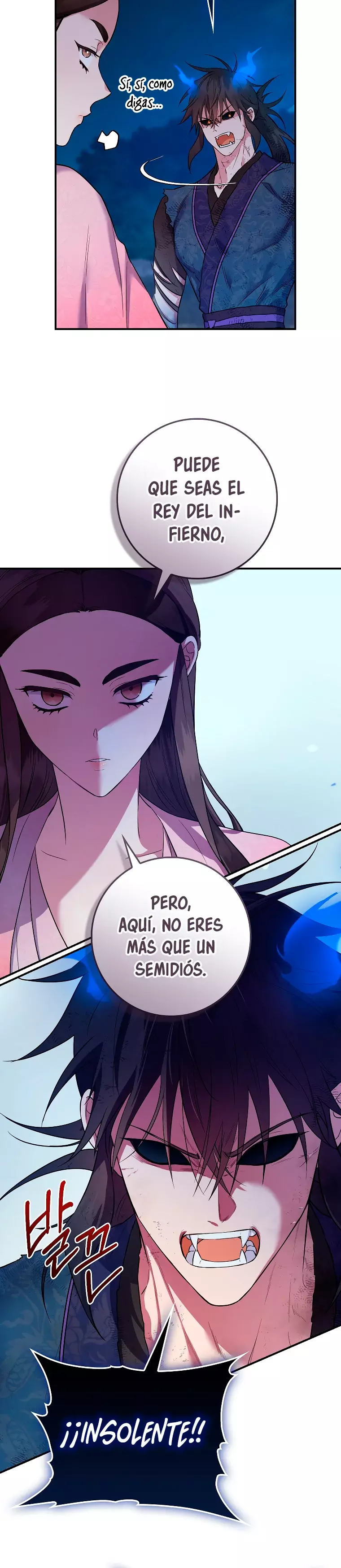 ¡Soy una villana de artes marciales pero soy la más fuerte! capítulo 93 página 20