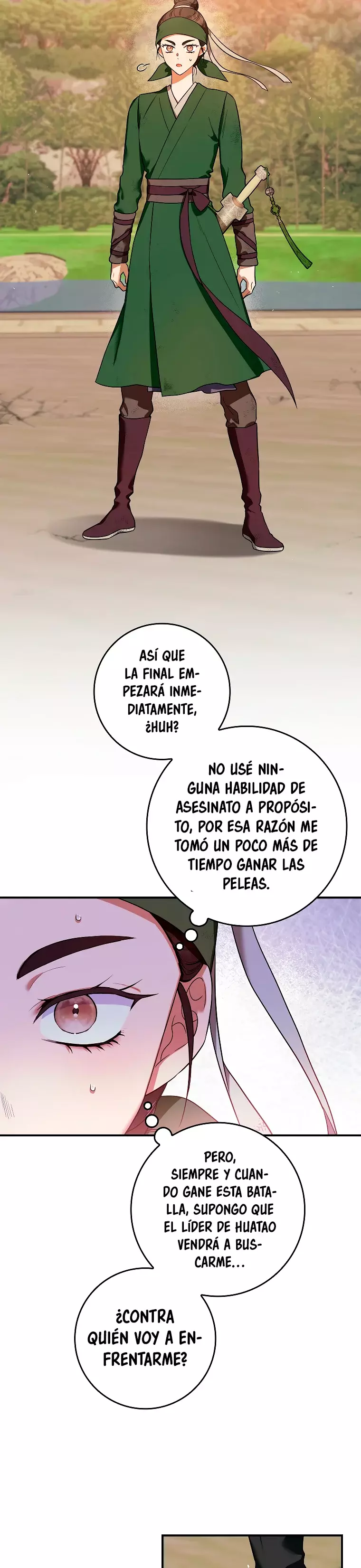 ¡Soy una villana de artes marciales pero soy la más fuerte! capítulo 95 página 26