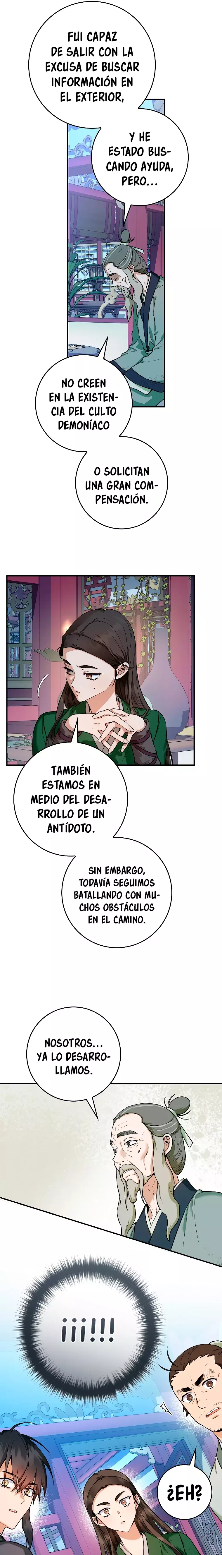 ¡Soy una villana de artes marciales pero soy la más fuerte! capítulo 97 página 14