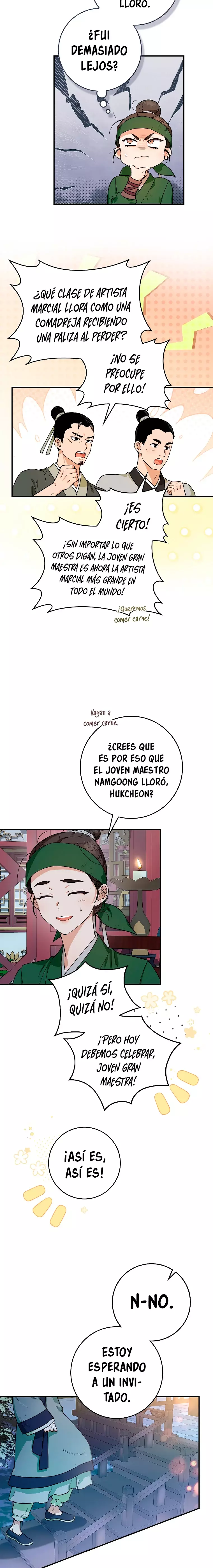 ¡Soy una villana de artes marciales pero soy la más fuerte! capítulo 97 página 6
