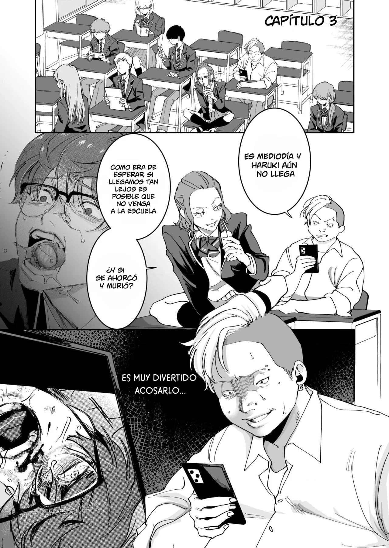 El psicópata enamorado Shirayuki capítulo 3 página 3