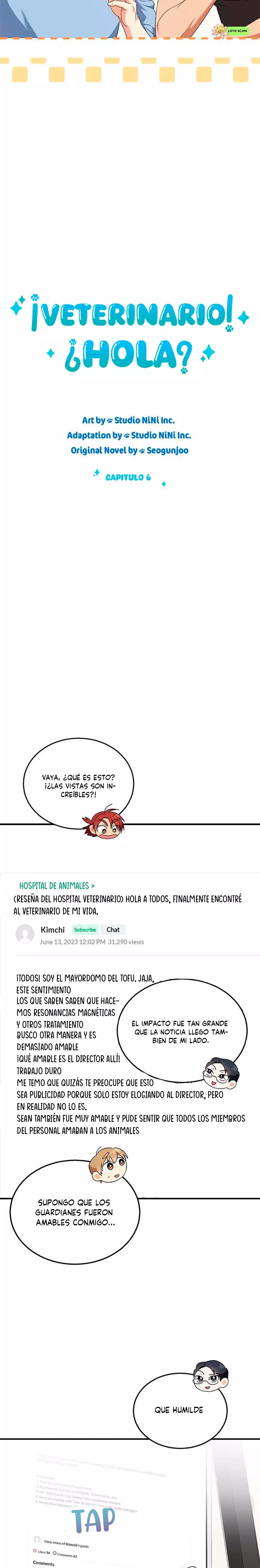 ¡Veterinario! ¿Hola? capítulo 6 página 4