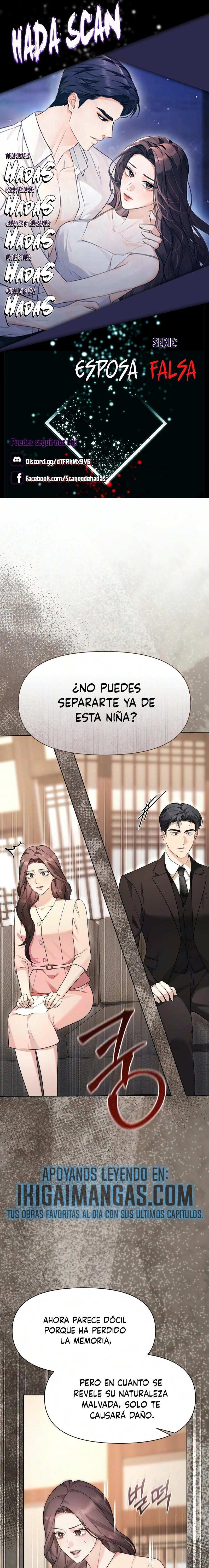 Esposa Falsa capítulo 23 página 1