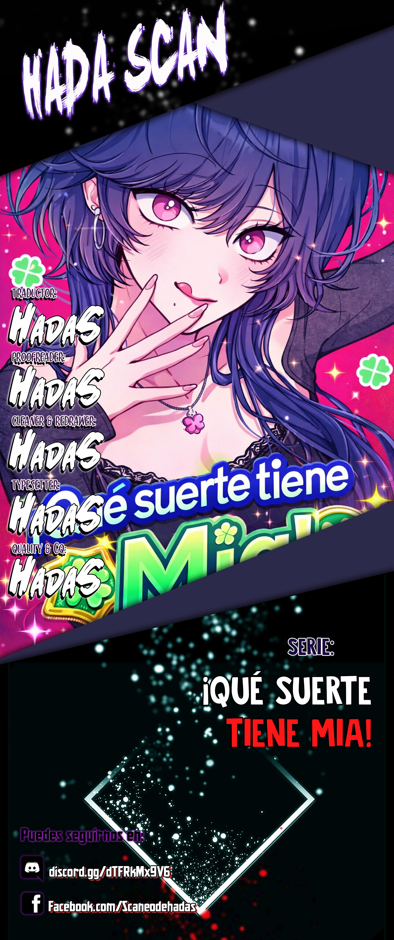 ¡Qué suerte tiene Mia! capítulo 2 página 1