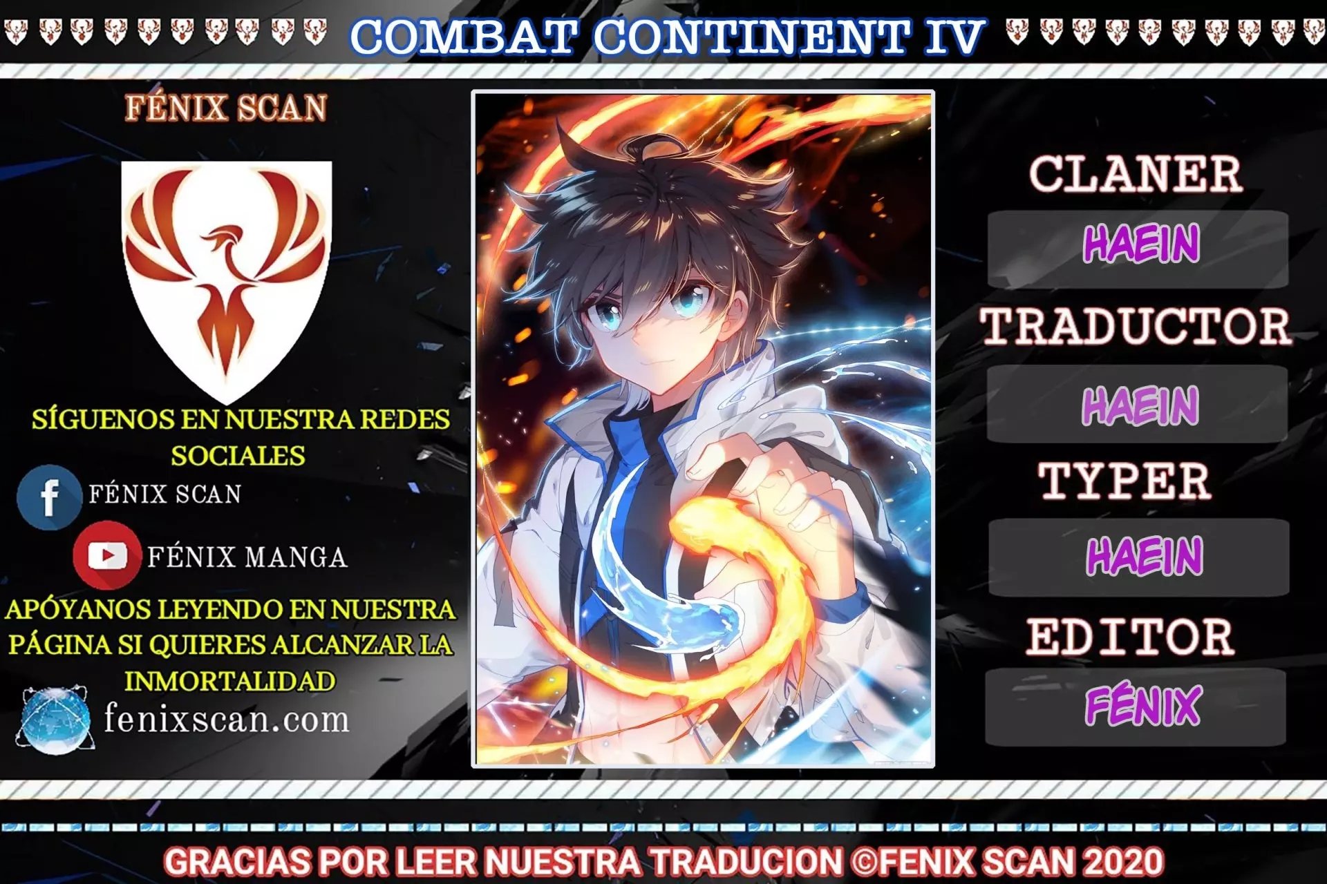 Combat Continent IV capítulo 99 página 1