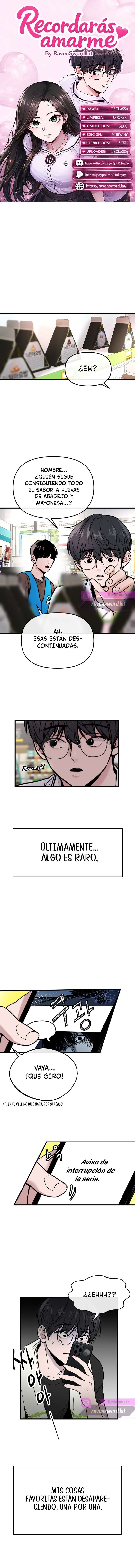 Recordaras amarme capítulo 16 página 1