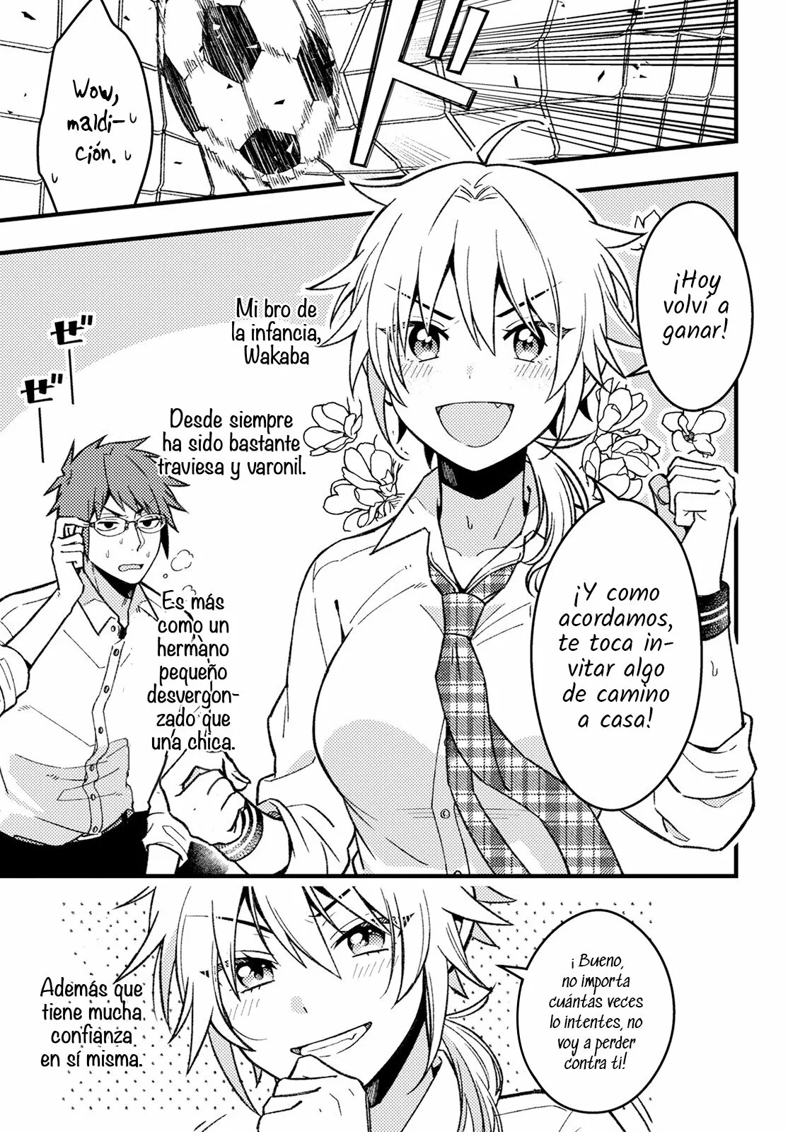 ¡Quiero entender a Wakaba-chan! capítulo 1 página 6