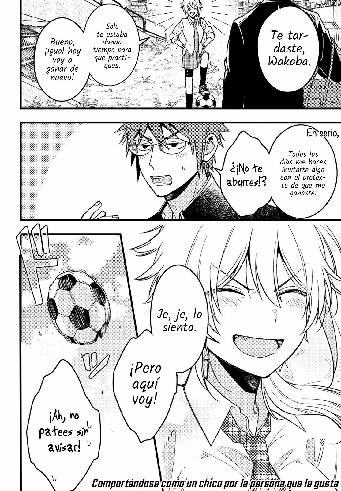 ¡Quiero entender a Wakaba-chan! capítulo 2 página 14