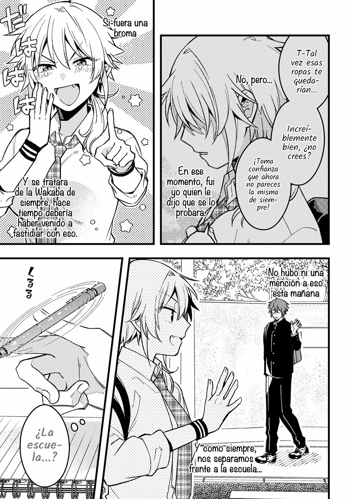 ¡Quiero entender a Wakaba-chan! capítulo 2 página 7