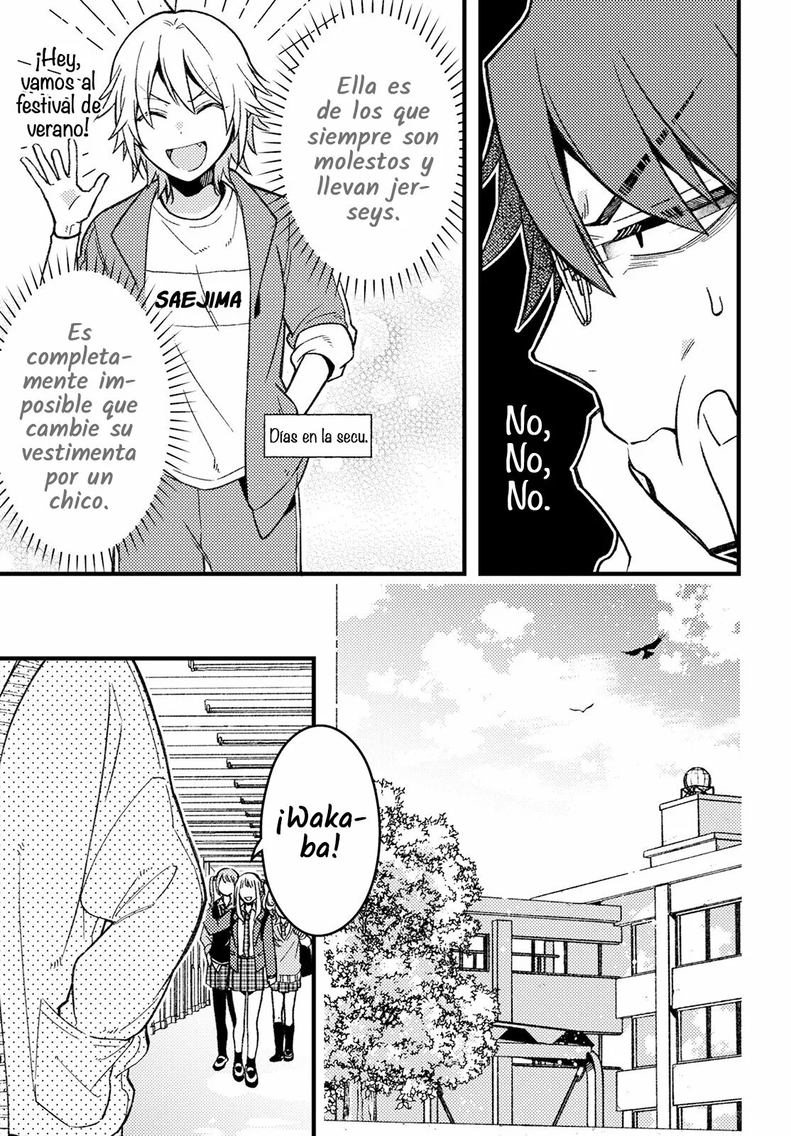 ¡Quiero entender a Wakaba-chan! capítulo 2 página 9