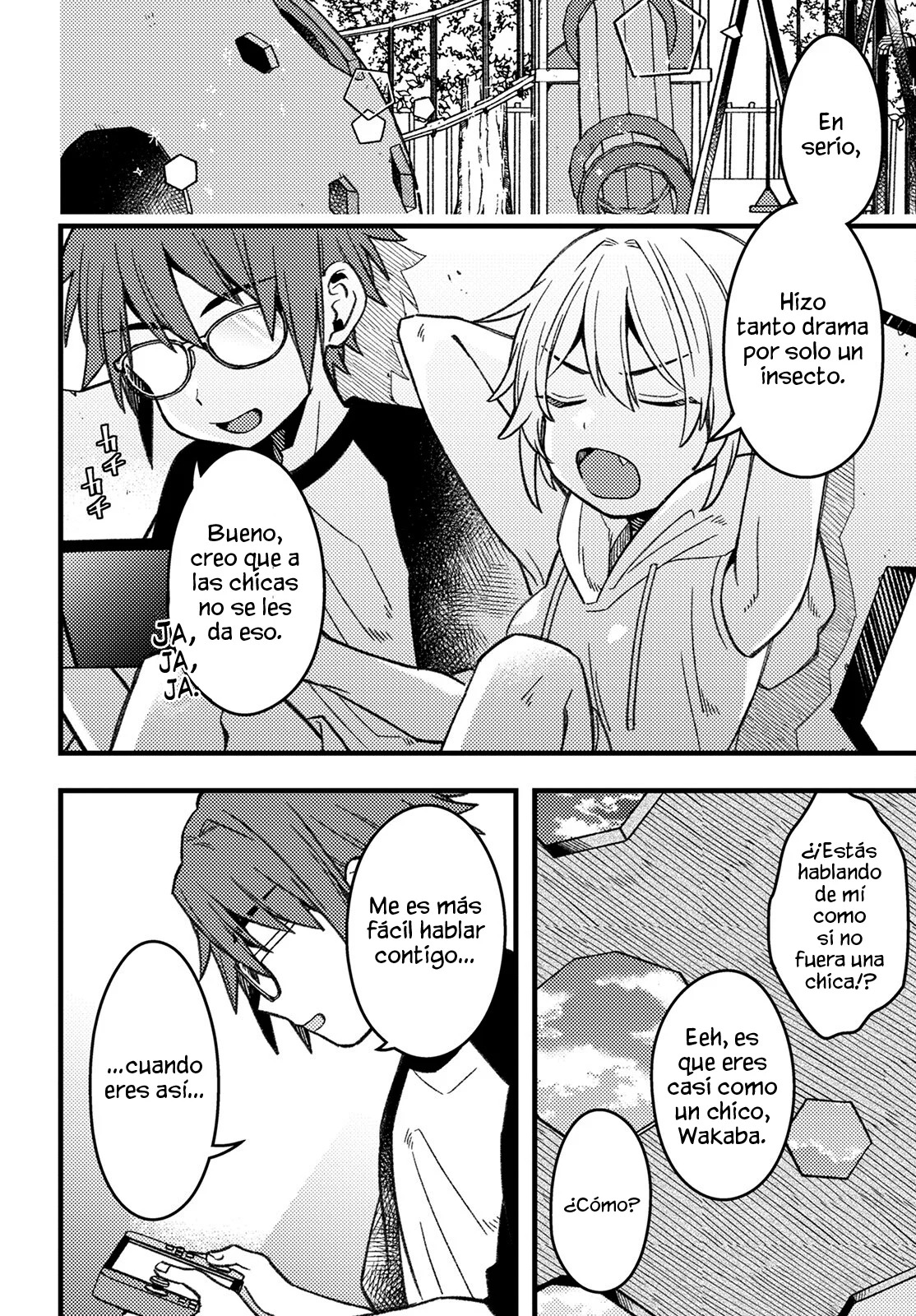 ¡Quiero entender a Wakaba-chan! capítulo 5 página 6