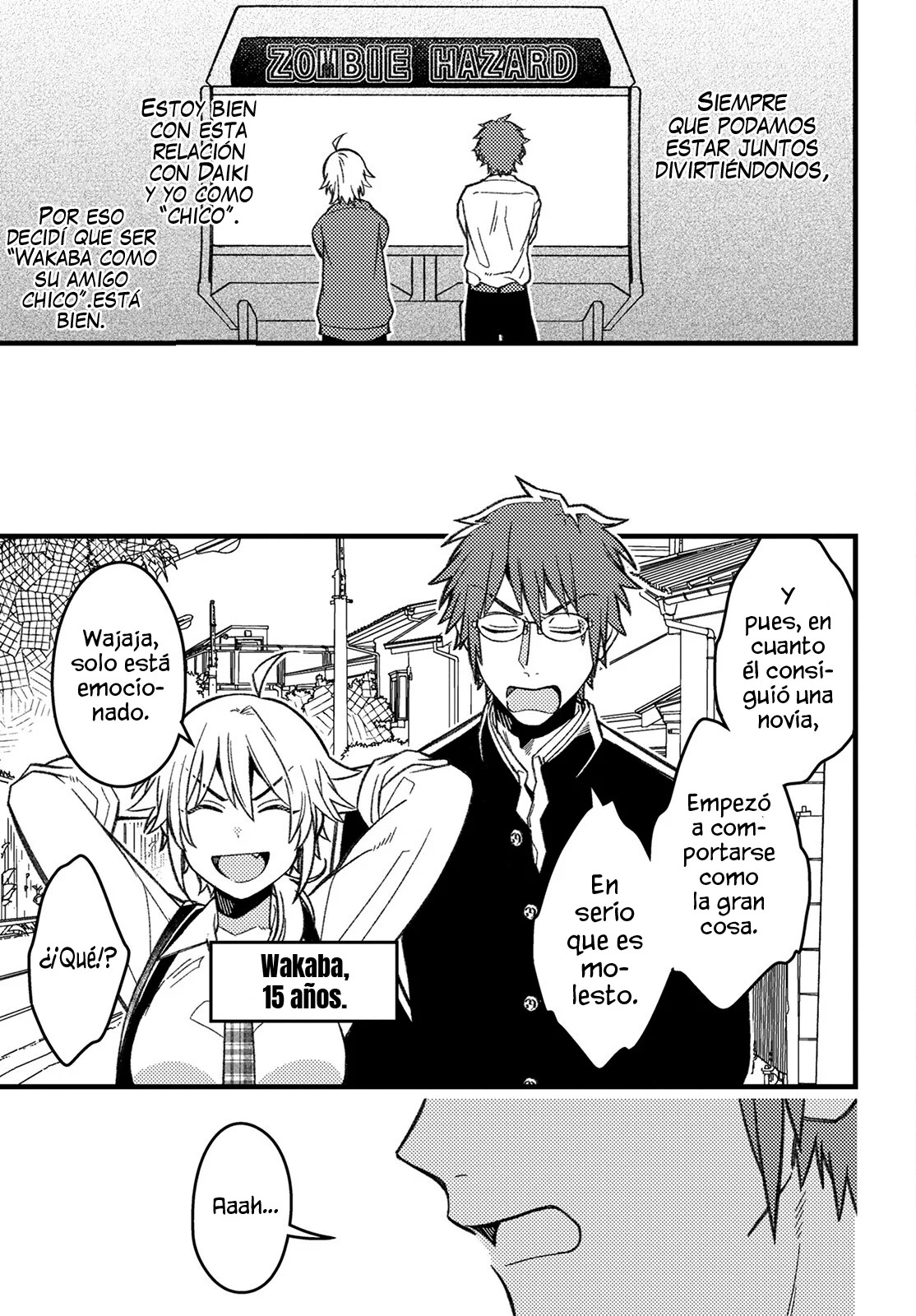 ¡Quiero entender a Wakaba-chan! capítulo 5 página 9