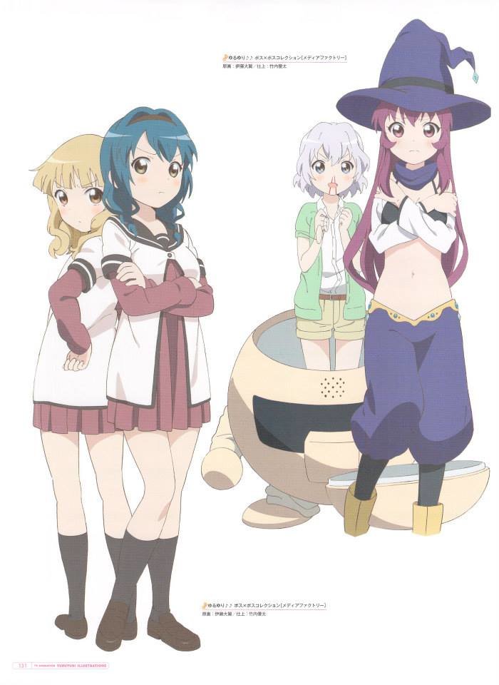 Yuru Yuri capítulo 0.03 página 54